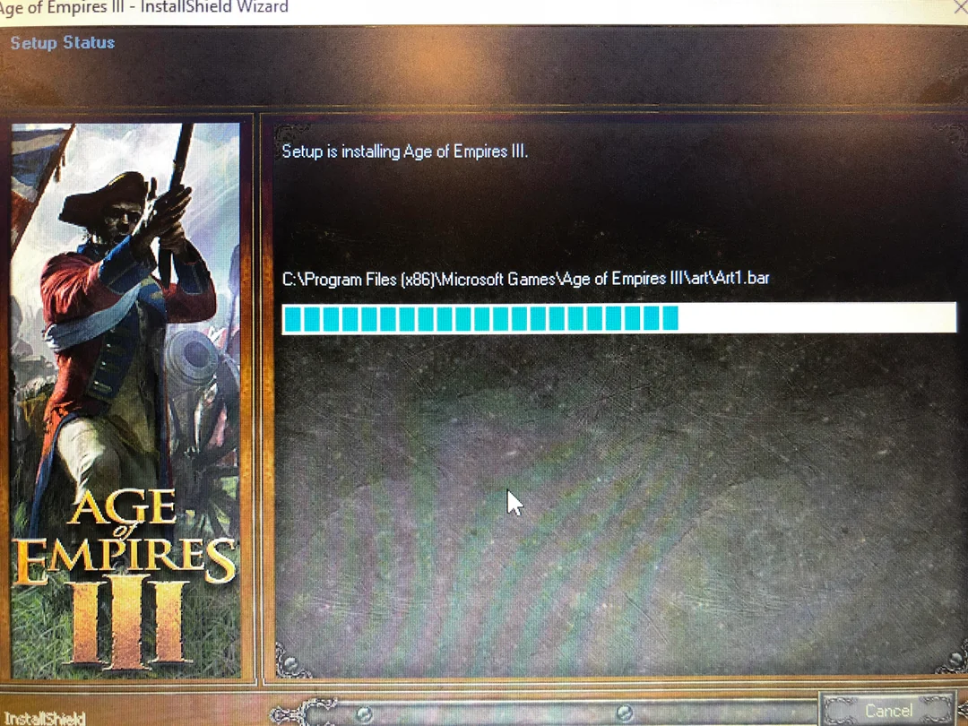 Age of Empires loading