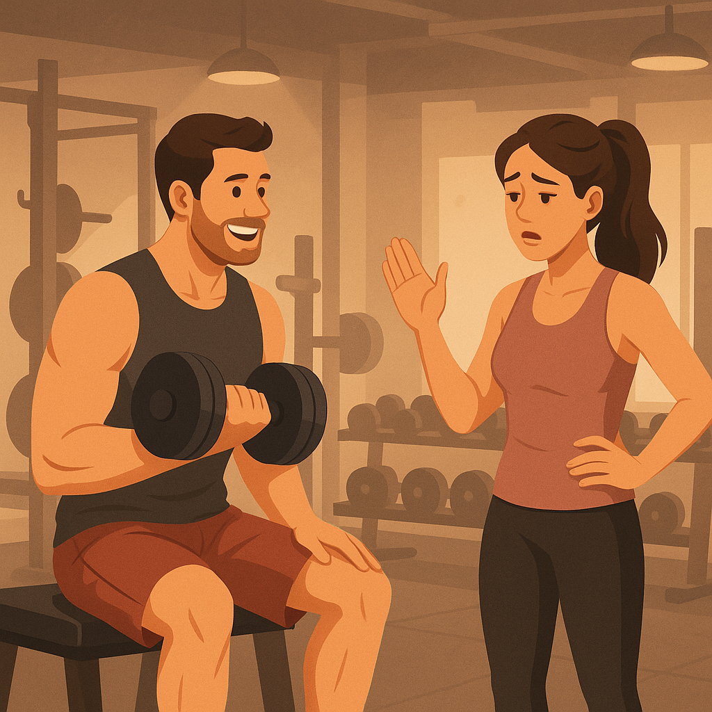 El momento en el gimnasio con Valeria que inspiró HerCode