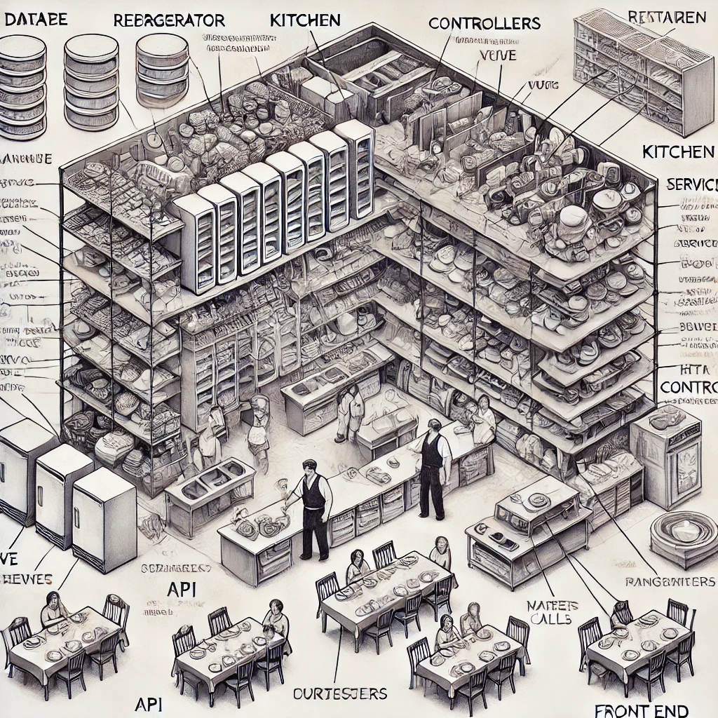 ¿En qué se parecen las apps y los restaurantes?